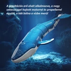 Kép 3/9 - Távirányítós bálna játék, vízbe merülő és vizet permetező (kék)