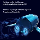 Kép 5/9 - Távirányítós bálna játék, vízbe merülő és vizet permetező (kék)