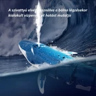 Kép 6/9 - Távirányítós bálna játék, vízbe merülő és vizet permetező (kék)