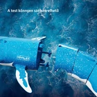 Kép 8/9 - Távirányítós bálna játék, vízbe merülő és vizet permetező (kék)