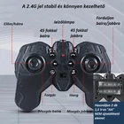 Kép 13/14 - Távirányítós driftautó, kaszkadőr autó (STUNT CAR) zöld