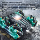 Kép 5/14 - Távirányítós driftautó, kaszkadőr autó (STUNT CAR) zöld