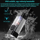 Kép 9/10 - Többfunkciós mini zseblámpa kulcstartóra