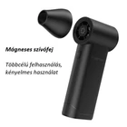 Kép 3/8 - Turbóventilátor, ipari porfúvó, akkus hordozható kézi ventilátor (130 000 RPM) fehér