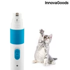 Kép 4/7 - Háziállat körömreszelő kutya macska csendes üzemmódú akkus újratölthető készülék PAWY InnovaGoods
