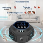 Kép 4/13 - Ultrahangos rovar és rágcsáló riasztó, kerek 360°-os, 300m2, fehér