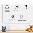 Kép 5/11 - Ultrahangos ugatásgátló 4 hangszórós, 3 fokozatú, beépített akkuval (fekete)