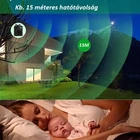 Kép 11/12 - Ultrahangos ugatásgátló kül- és beltérre, 4 fokozatú, beépített akkuval (fekete) K6