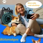 Kép 12/12 - Ultrahangos ugatásgátló kül- és beltérre, 4 fokozatú, beépített akkuval (fekete) K6
