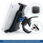 Kép 7/8 - Univerzális mobiltelefon és tablet tartó kerékpárhoz, motorkerékpárhoz és fitnesz eszközhöz