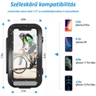 Kép 5/5 - Vízálló telefontartó kerékpárhoz, motorkerékpárhoz 4,7”-6,8”-ig