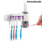 Kép 6/8 - InnovaGoods UV fogkefe sterilizáló tartóval és fogkrém adagolóval SMILUV 