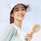 Kép 11/12 - Hordozható kézi párásító ventilátor, USB újratölthető hidratáló elektromos ventilátor (szürke)