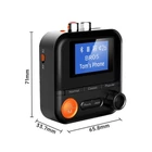 Kép 2/14 - Vezeték nélküli Bluetooth 5.2 audio adó-vevő (transmitter & receiver) AUX 2RCA (BR05)