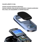 Kép 13/16 - Vezeték nélküli Bluetooth 5.3 audio adó-vevő (transmitter & receiver) kijelzővel, MP3 lejátszó