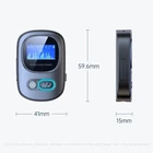 Kép 16/16 - Vezeték nélküli Bluetooth 5.3 audio adó-vevő (transmitter & receiver) kijelzővel, MP3 lejátszó