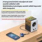 Kép 7/16 - Vezeték nélküli Bluetooth 5.3 audio adó-vevő (transmitter & receiver) kijelzővel, MP3 lejátszó