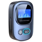 Kép 1/16 - Vezeték nélküli Bluetooth 5.3 audio adó-vevő (transmitter & receiver) kijelzővel, MP3 lejátszó