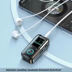 Kép 6/9 - Vezeték nélküli Bluetooth 5.4 audio adó-vevő (transmitter & receiver) kijelzővel, MP3 lejátszó (GT69)