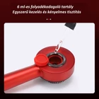 Kép 8/11 - Vörös fényű (630 nm-es), fésűs fejbőrápoló eszköz (sötétszürke)