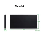 Kép 4/10 - Waveshare RGB színes LED-mátrix panel, 5 mm-es osztás, 64x32 pixel, állítható fényerő (25848)