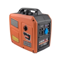 Aggregátor áramfejlesztő 2 kVA 230V benzinmotoros hordozható mobil Heron 8896223