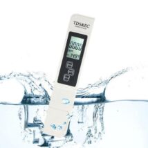 Digitális TDS és EC mérő, vízminőség mérő LCD kijelzővel