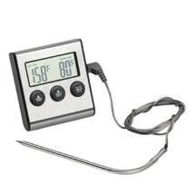 Digitális sütőhőmérő, beszúrós konyhai hőmérő