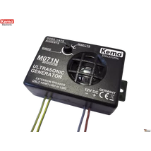 Állítható ultrahangos állatriasztó, kártevőriasztó 12V-os Kemo M071N