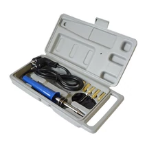 Pirográf páka faégető készlet 30W 6 részes, műanyag dobozban