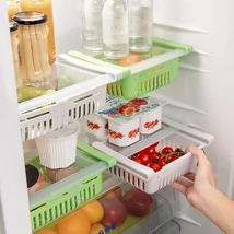 InnovaGoods állítható hűtőszekrény szervező pótfiók FRIWER (2 darab) InnovaGoods állítható hűtőszekrény szervező pótfiók FRIWER (2 darab)