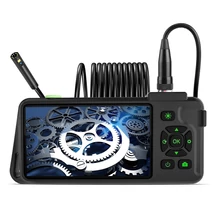 Endoszkóp kamera 4,5” IPS kijelző, 7,9mm fej, tripla kamera (10 méter) IP67 vízálló, (T22)