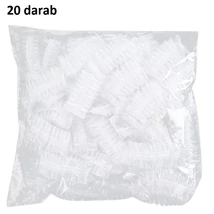 Fülvédő hajfestéshez (fülsapka) vízálló, átlátszó, eldobható 20 db-os