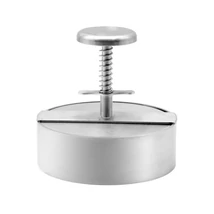 Hamburger formázó, rozsdamentes húsprés (14 cm)