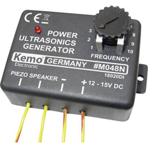 Kemo  M048 ultrahang generátor modul, 12V, max.: 25m, 10-40 kHz