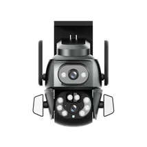 Kültéri WiFi kamera, éjjellátó, mozgásérzékelős, kétlencsés, 4MP, IP67 vízálló (Q821)