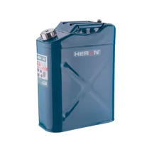Heron ipari fém marmonkanna, üzemanyagkanna, benzinkanna (20 liter) kiöntő csővel és levegő szellőző nyílással (8898143)
