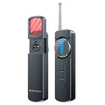 Okos GPS lézeres detektor rejtett kamera- és poloskaérzékelő fekete színben