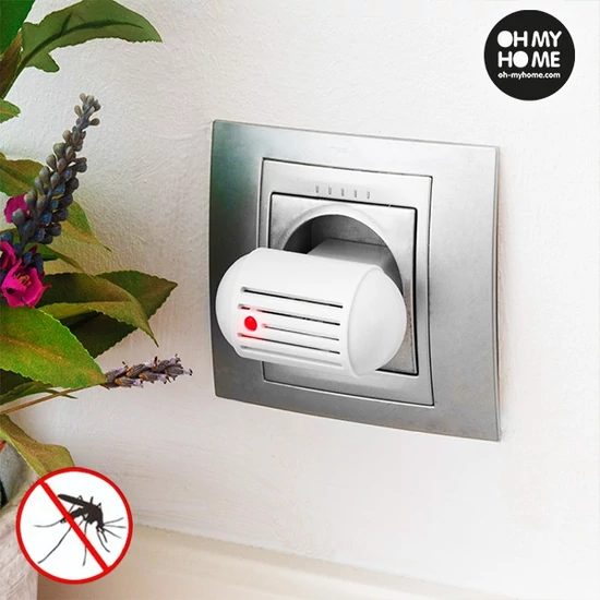 Rovarriasztó ultrahangos szúnyog, légy, pók, csótány, poloska, riasztó, szúnyogriasztó, beltéri készülék