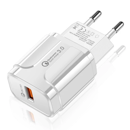 Hálózati töltő adapter USB 5V/3A 18W