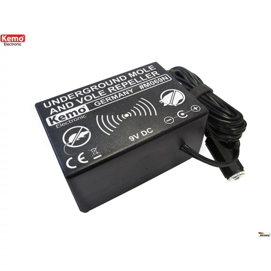 KEMO M069N szeizmikus vakondriasztó 1000m2 rágcsálóriasztó