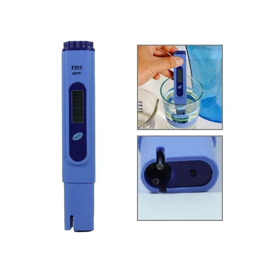 Digitális TDS PPM mérő vízminőség anyagmérő teszter
