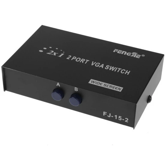 VGA monitor elosztó SWITCH átkapcsoló 2 pc 1 monitor
