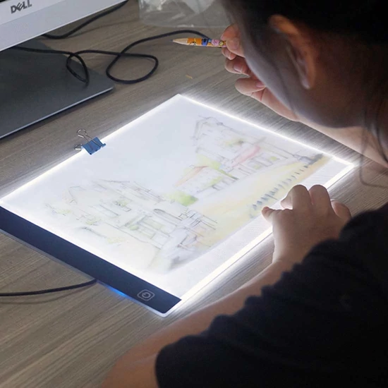 Ultravékony LED rajztábla A4 méret 5W