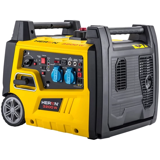 Aggregátor áramfejlesztő 3,0 kVA 230V inverteres benzinmotoros távindítós Heron 8896222