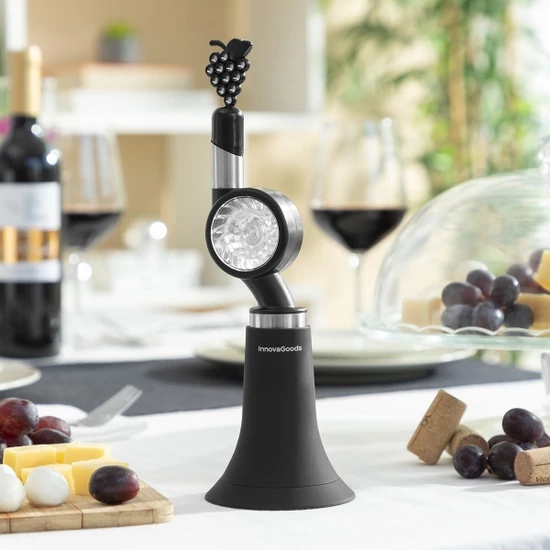 InnovaGoods borszellőztető dekantálóval és állvánnyal (WIMIL)