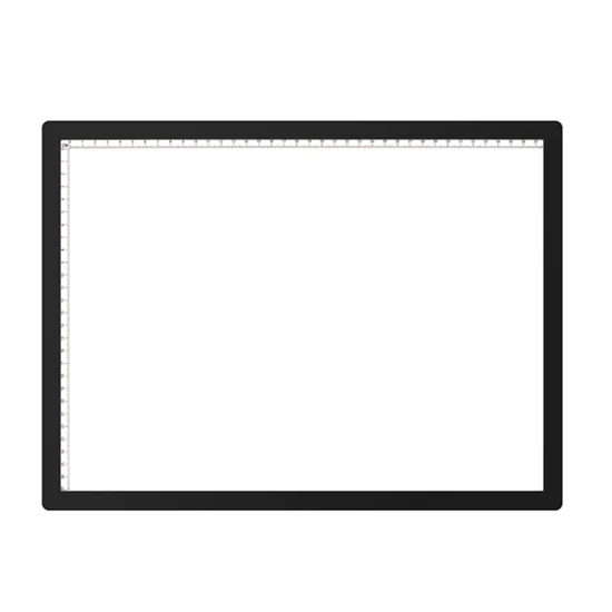 LED rajztábla, átrajzoló tábla, (A3) tölthető, beépített akkuval