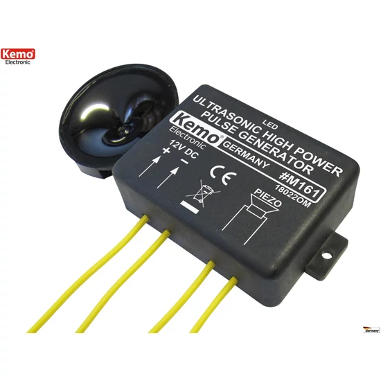 KEMO M161 ultrahangos vadriasztó  300 méter 12V PIEZO 120dB