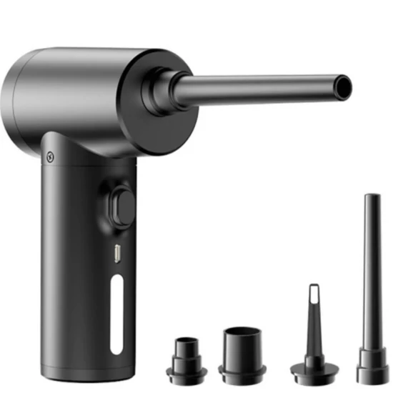 Turbó ventillátor porfújó kifújó nagy teljesítményű vezeték nélküli porfúvó, mini kézi (CF08)