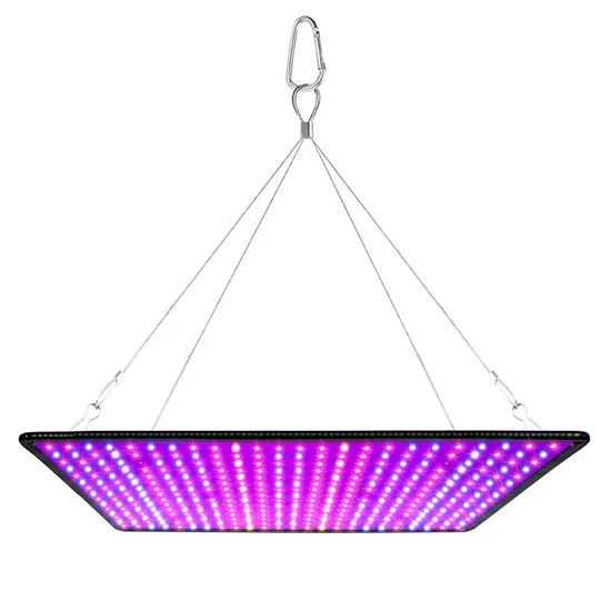 Növénynevelő LED lámpa – teljes spektrumú Quantum Board, 98W, EU csatlakozó